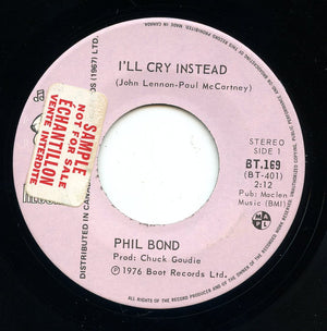 Phil Bond (4) - I'll Cry Instead/You Came Along