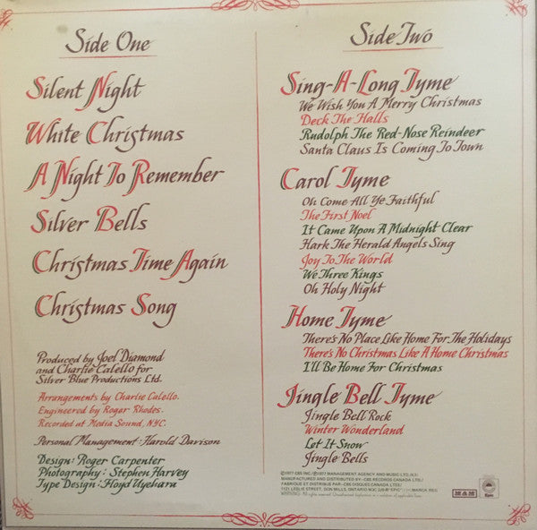 Engelbert Humperdinck - Christmas Tyme - 1977