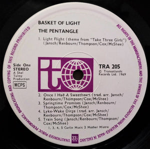 Pentangle - Basket Of Light