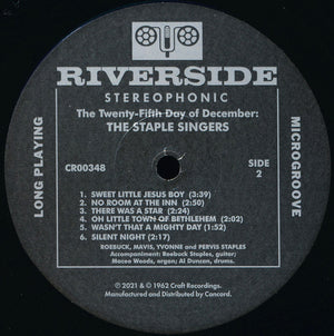 Staple Singers, The - The Twenty-Fifth Day Of December - 2021