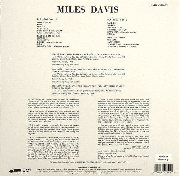 Miles Davis - Volume 1 - 2023