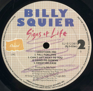 Billy Squier - Signs Of Life