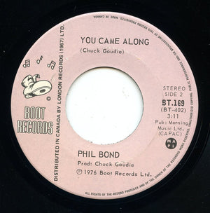 Phil Bond (4) - I'll Cry Instead/You Came Along