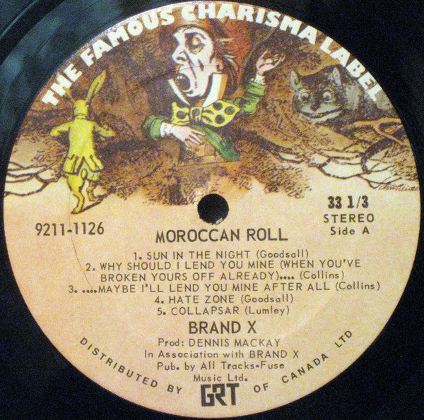 Brand X (3) - Moroccan Roll