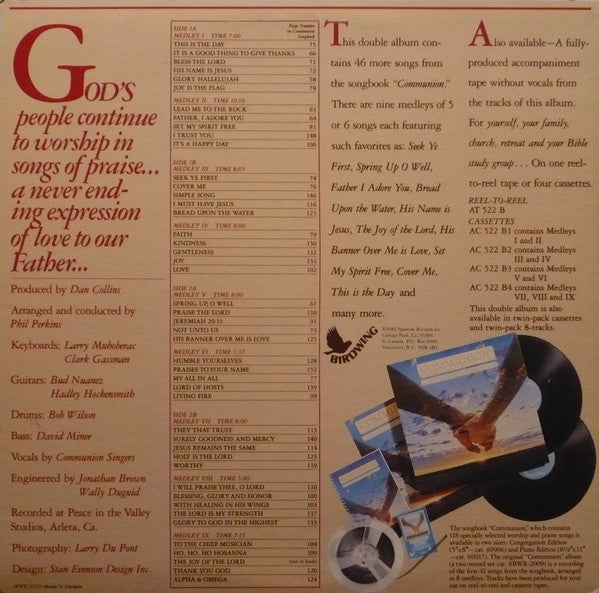 Communion Singers - Communion Continued - 1980