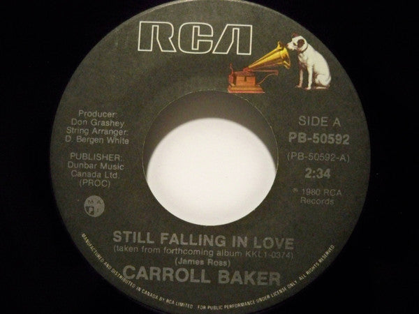 Carroll Baker - Still Falling In Love / Here I Am