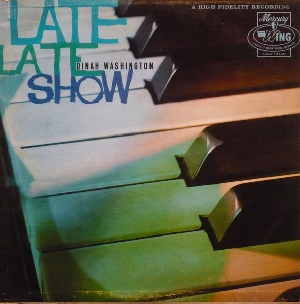 Dinah Washington - Late Late Show - 1963