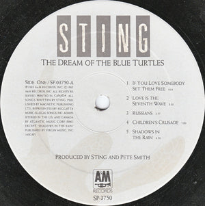 Sting - The Dream Of The Blue Turtles