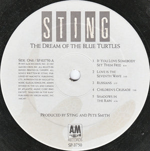 Sting - The Dream Of The Blue Turtles - 1985