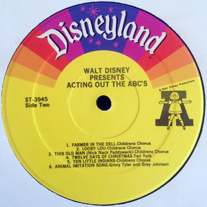 Various - Walt Disney Presents Acting Out The ABC's