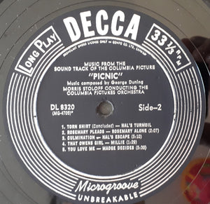 Morris Stoloff - Music From The Sound Track Of The Columbia Picture "Picnic"