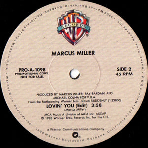 Marcus Miller - Lovin' You - 1983
