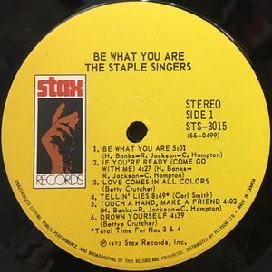Staple Singers, The - Be What You Are - 1973
