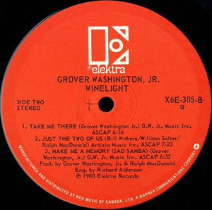 Grover Washington, Jr. - Winelight - 1980