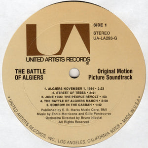 Ennio Morricone - Battle Of Algiers - Original Motion Picture Soundtrack