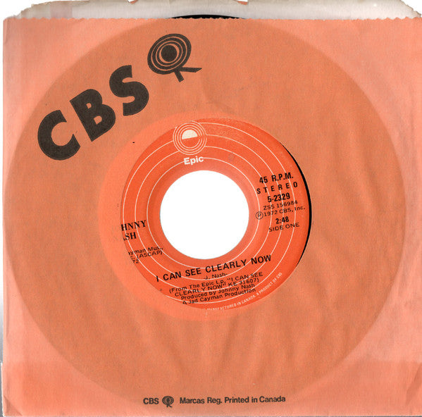 Johnny Nash - I Can See Clearly Now / Stir It Up - 1972