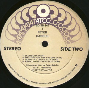 Peter Gabriel - Peter Gabriel -