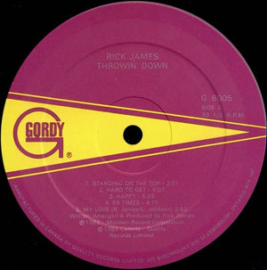 Rick James - Throwin' Down - 1982