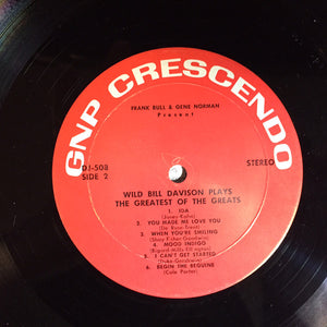 Wild Bill Davison - Plays The Greatest Of The Greats!