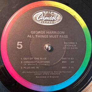 George Harrison - All Things Must Pass - 1983