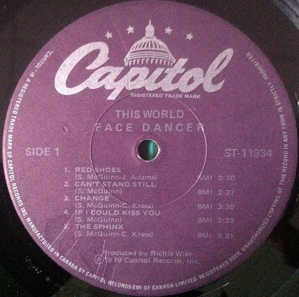 Face Dancer - This World