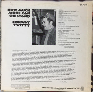 Conway Twitty - How Much More Can She Stand