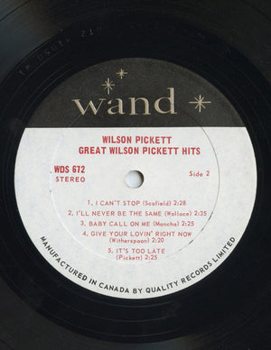 Wilson Pickett - Great Wilson Pickett Hits - 1967