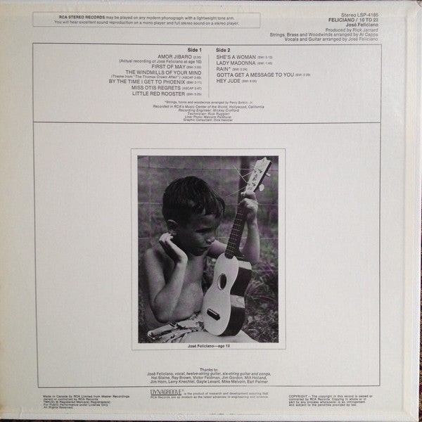 José Feliciano - 10 To 23 - 1969