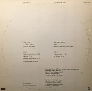 Paul Motian Trio - Le Voyage