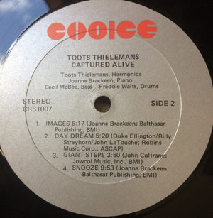 Toots Thielemans - Captured Alive