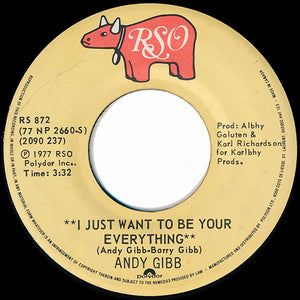 Andy Gibb - I Just Want To Be Your Everything