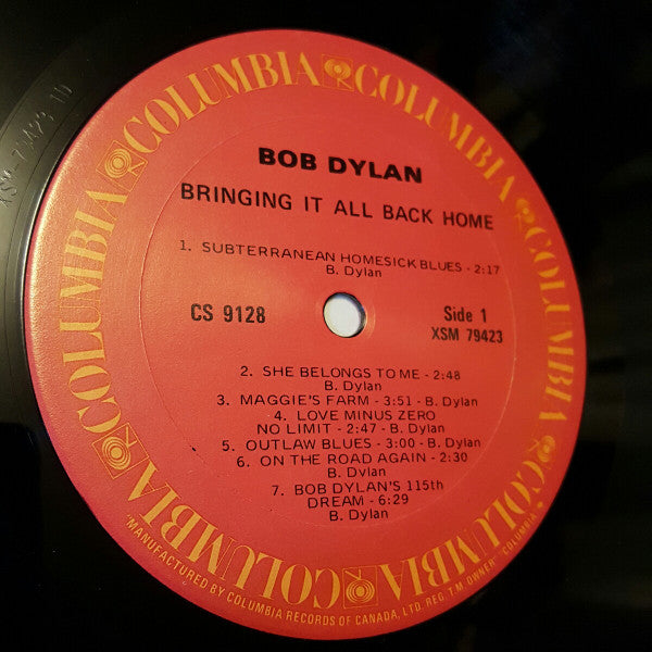 Bob Dylan - Bringing It All Back Home -