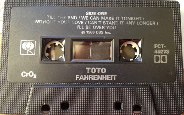 Toto - Fahrenheit - 1986