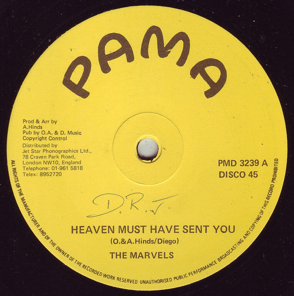 The Marvels - Heaven Must Have Sent You