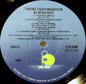 Brian Eno - Taking Tiger Mountain (By Strategy) -
