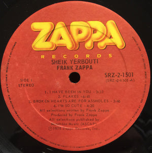 Frank Zappa - Sheik Yerbouti - 1979