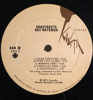 Ray Materick - Sidestreets - 1974