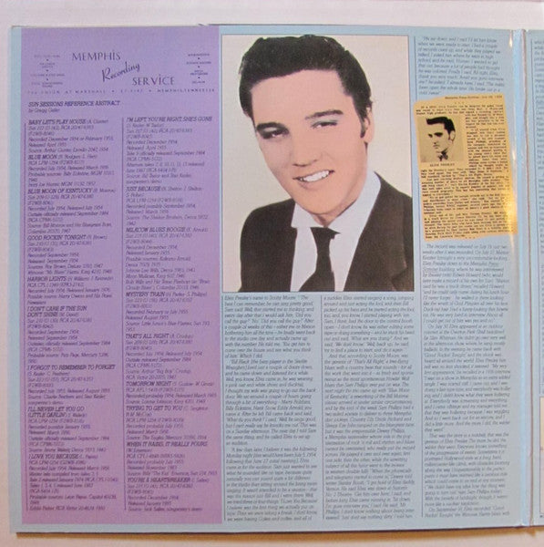 Elvis Presley - The Complete Sun Sessions - 1987