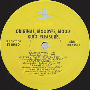 King Pleasure - Original Moody's Mood - 1968