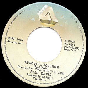 Paul Davis - '65 Love Affair - 1981