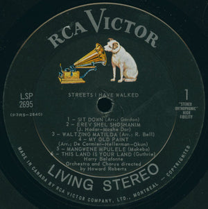 Harry Belafonte - Streets I Have Walked