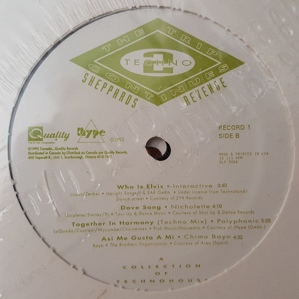 Various - Techno 2 - Sheppards Revenge - The Trip Continues