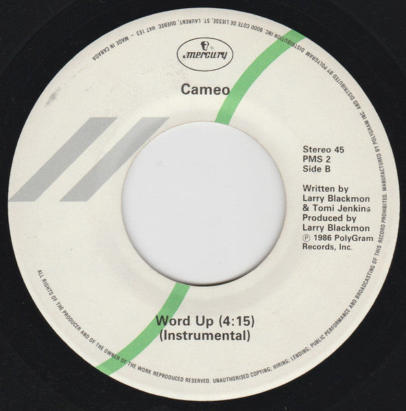 Cameo - Word Up