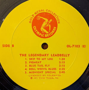 Leadbelly - The Legendary Leadbelly - 1973