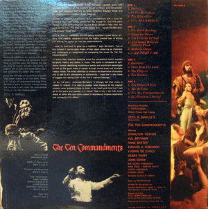 Elmer Bernstein - Music From The Sound Track Of Cecil B. DeMille's "The Ten Commandments"