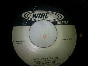Merrymen, The Feat Emile Straker - You Sweeten Me/It's All Over - 1968