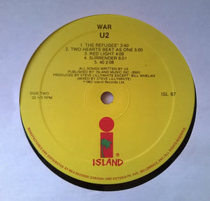 U2 - War -