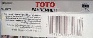 Toto - Fahrenheit - 1986