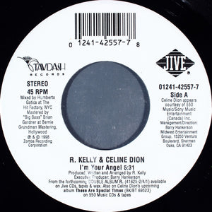 R. Kelly & Céline Dion - I'm Your Angel - 1998