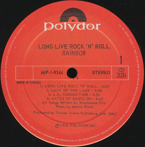 Rainbow - Long Live Rock 'N' Roll -